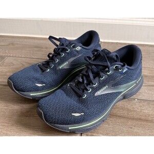 Brooks Ghost 15 Sneakers Womens 8.5 Blue Running Comfort Travel Walking Athletic